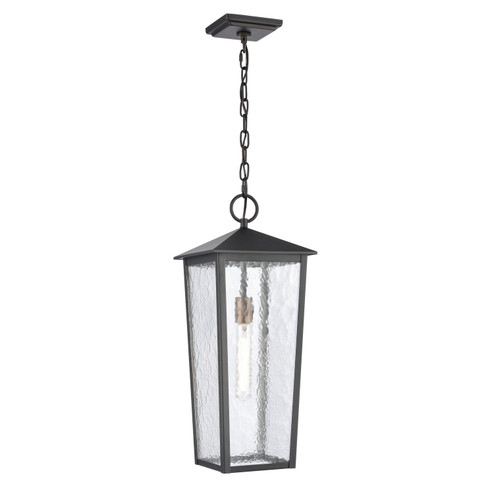 Marquis One Light Outdoor Hanging Lantern in Matte Black (45|894741)