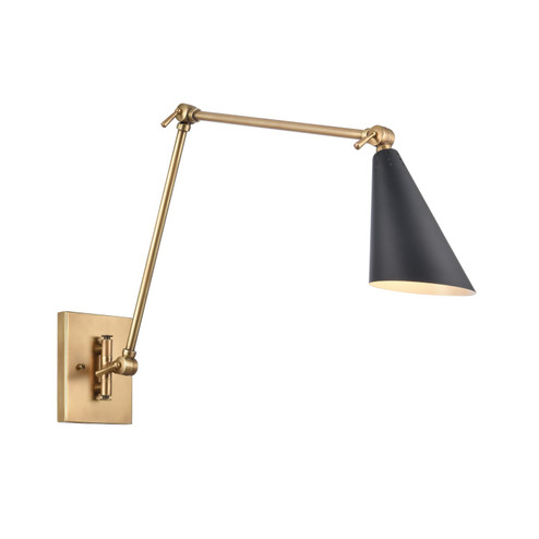 Calder One Light Wall Sconce in Natural Brass (45|892111)