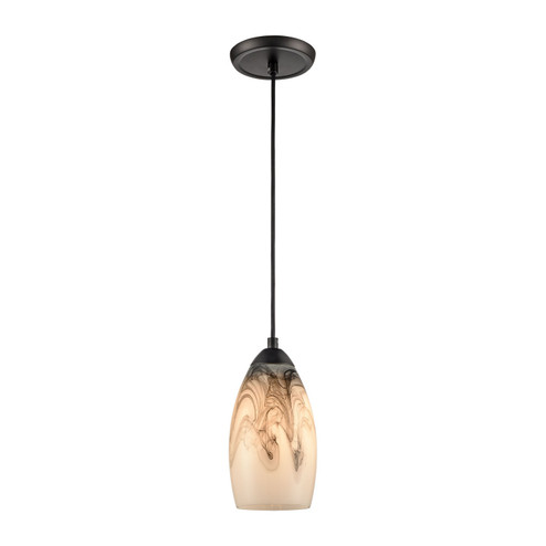 Corey One Light Mini Pendant in Matte Black (45|854331)