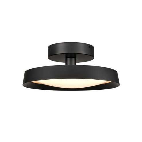 Nancy LED Semi Flush Mount in Matte Black (45|85075LED)