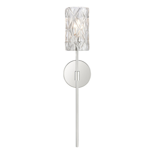 Formade Crystal One Light Wall Sconce in Polished Chrome (45|821941)