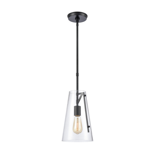 Trustle One Light Mini Pendant in Matte Black (45|821551)