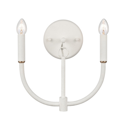 Continuance Two Light Wall Sconce in White Coral (45|820152)