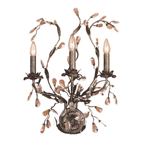 Circeo Three Light Wall Sconce in Deep Rust (45|80503)