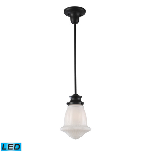 Schoolhouse LED Mini Pendant in Oil Rubbed Bronze (45|690391LED)