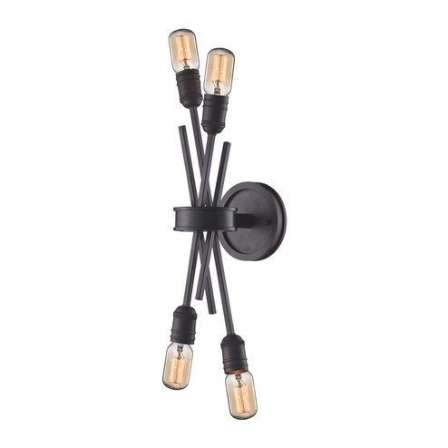 Xenia Four Light Wall Sconce in Oil Rubbed Bronze (45|669104)