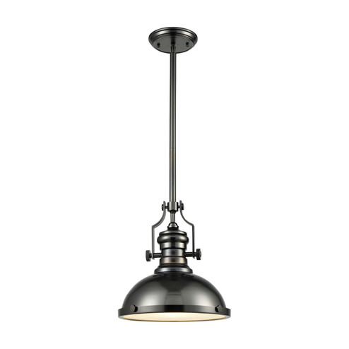 Chadwick Three Light Pendant in Black Nickel (45|666041)