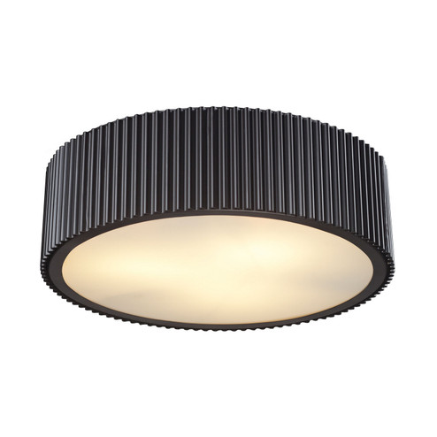 Brendon Three Light Flush Mount in Oil Rubbed Bronze (45|664193)