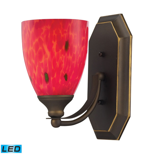 Mix-N-Match LED Vanity Lamp in Aged Bronze (45|5701BFRLED)