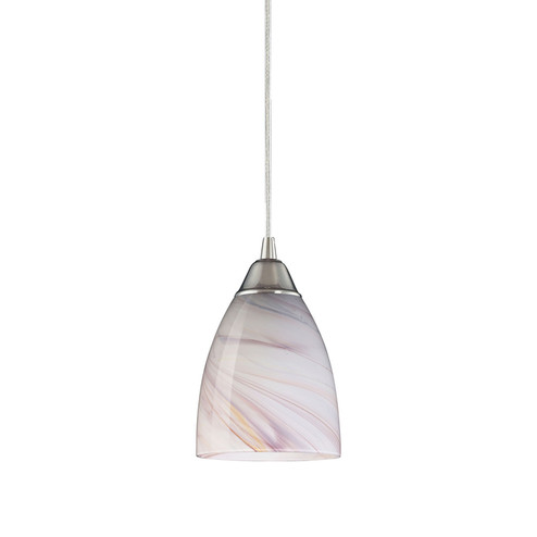 Pierra One Light Mini Pendant in Satin Nickel (45|5271CR)