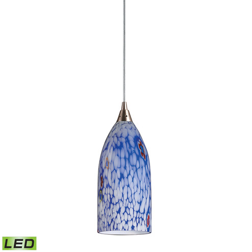 Verona LED Mini Pendant in Satin Nickel (45|5021BLLED)