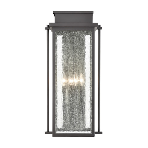 Braddock Four Light Outdoor Wall Sconce in Architectural Bronze (45|454454)