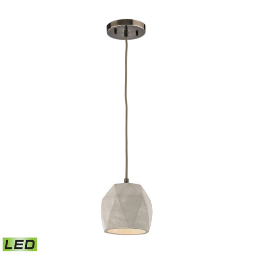 Urban Form LED Mini Pendant in Black Nickel (45|453301LED)