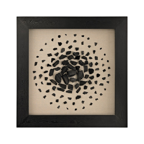 Black and White Carbon Wall Art in Black (45|3168025)