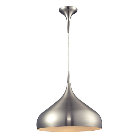 Lindsey One Light Pendant in Satin Nickel (45|314421SN)