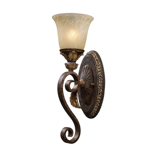 Regency One Light Wall Sconce in Burnt Bronze (45|21501)