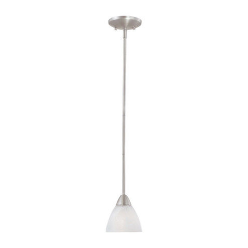 Tia One Light Mini Pendant in Matte Nickel (45|190056117)