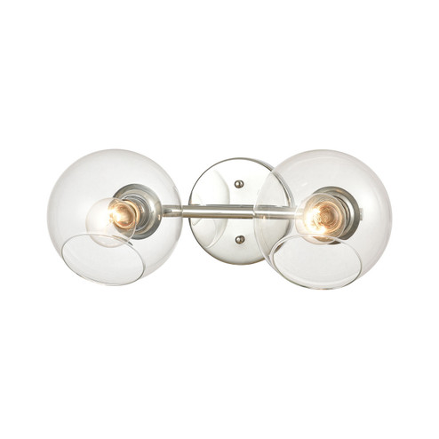 Claro Two Light Vanity in Polished Chrome (45|183742)