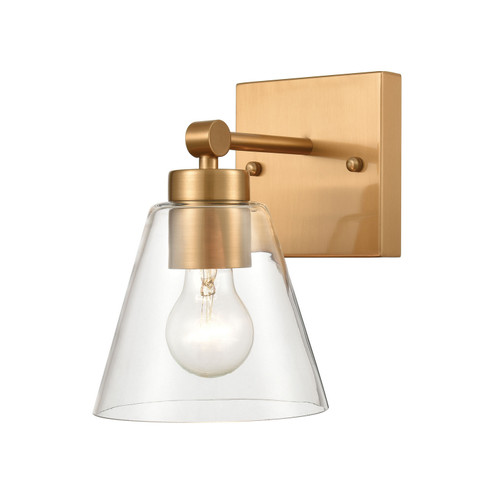 East Point One Light Wall Sconce in Satin Brass (45|183331)