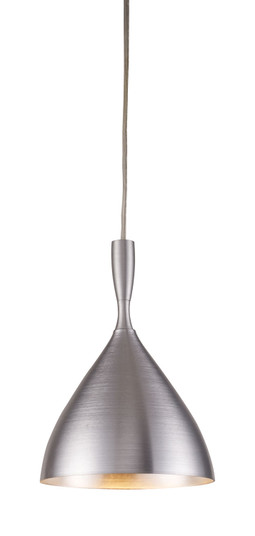 Spun Aluminum LED Mini Pendant in Aluminum (45|170421ALMLED)