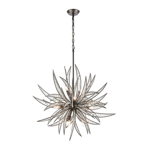 Naples 11 Light Chandelier in Dark Graphite (45|1636511)