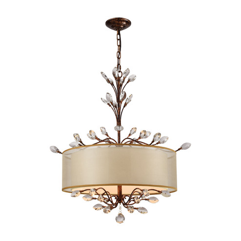 Asbury Four Light Chandelier in Spanish Bronze (45|162924)