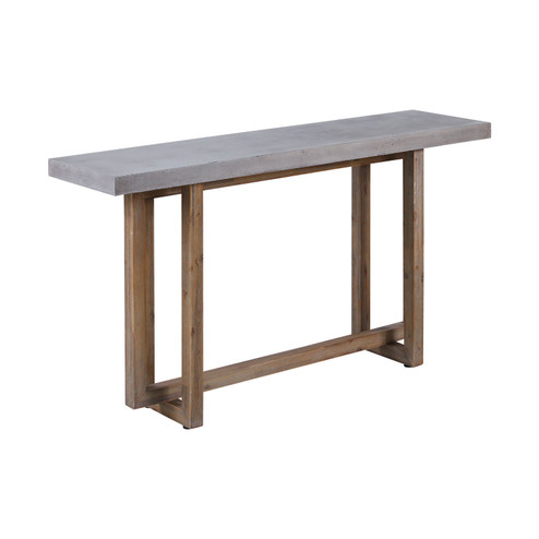 Merrell Console Table in Polished Concrete (45|157087)