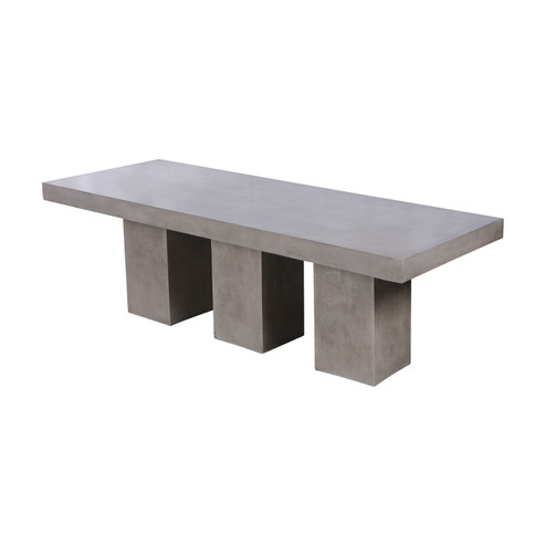 Kingston Outdoor Dining Table in Polished Concrete (45|157048)