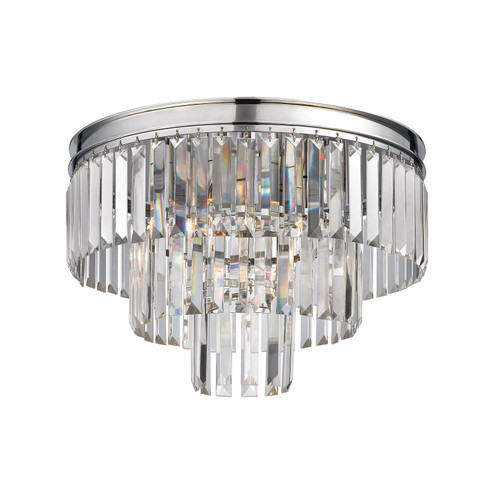 Palacial Three Light Semi Flush Mount in Polished Chrome (45|152153)