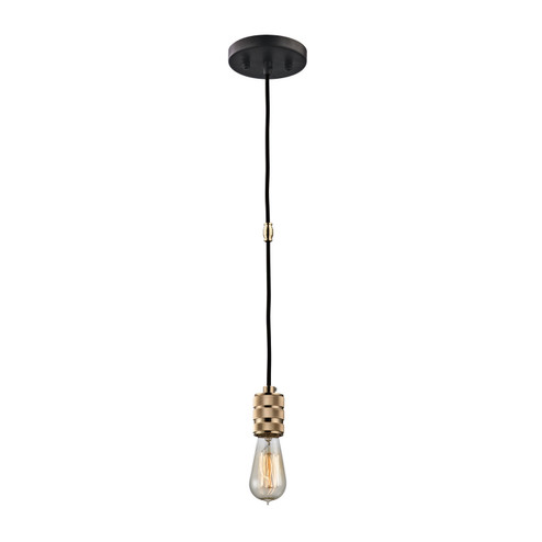 Camley One Light Mini Pendant in Satin Brass (45|143911)