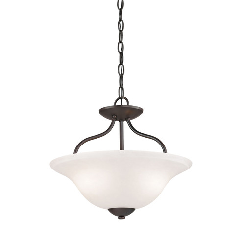 Conway Two Light Semi Flush Mount in Oil Rubbed Bronze (45|1252CS10)