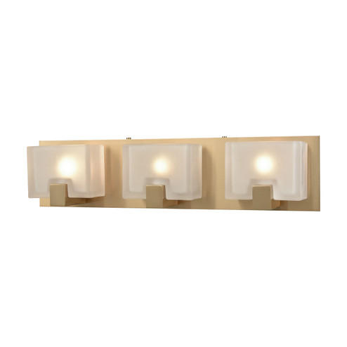 Ridgecrest Three Light Vanity in Satin Brass (45|119723)