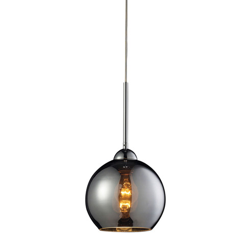 Cassandra One Light Mini Pendant in Polished Chrome (45|102401CHR)