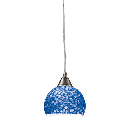 Cira One Light Mini Pendant in Satin Nickel (45|101431PB)