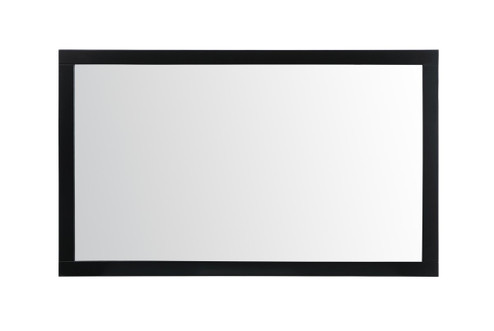 Aqua Vanity Mirror in black (173|VM26036BK)
