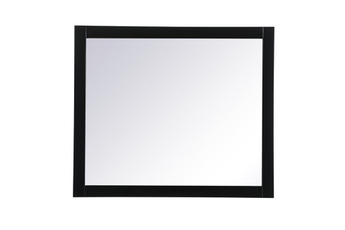 Aqua Vanity Mirror in Black (173|VM24236BK)