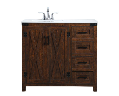 Grant Single Bathroom Vanity in Espresso (173|VF90236EX)