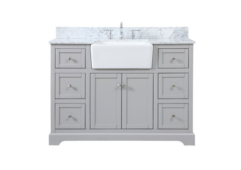 Franklin Single Bathroom Vanity in Grey (173|VF60248GRBS)