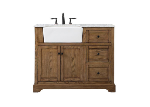 Franklin Single Bathroom Vanity in Driftwood (173|VF60242DW)