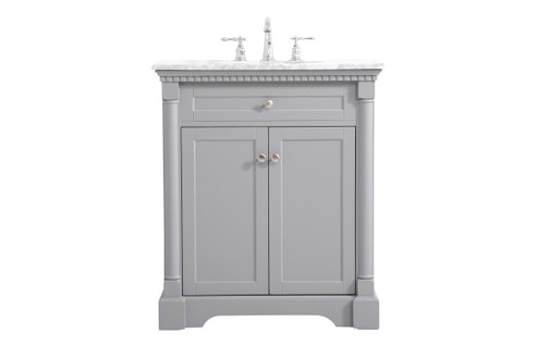 Clarence Bathroom Vanity Set in Grey (173|VF53030GR)
