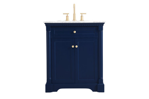 Clarence Bathroom Vanity Set in Blue (173|VF53030BL)