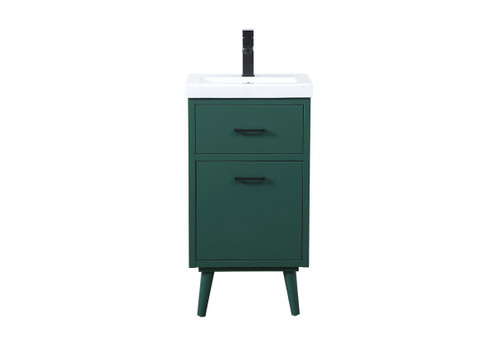 Boise Vanity Sink Set in Green (173|VF41018MGN)