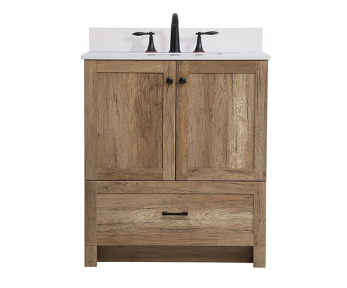 Soma Bathroom Vanity Set in Natural Oak (173|VF2830NTBS)