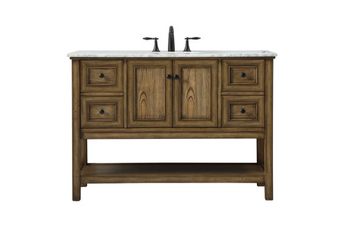 Metropolis Single Bathroom Vanity in Driftwood (173|VF27048DW) Metropolis Single Bathroom Vanity in Driftwood (173|VF27048DW)