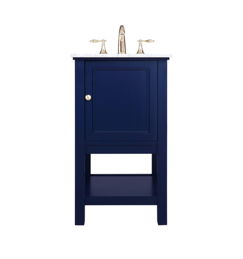 Metropolis Bathroom Vanity Set in Blue (173|VF27019BL)