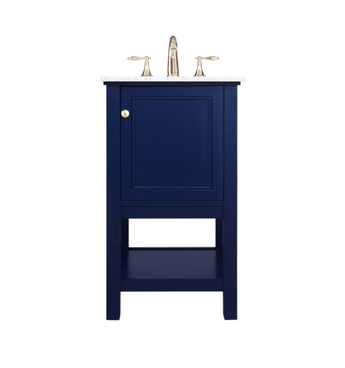 Metropolis Bathroom Vanity Set in Blue (173|VF27019BL)