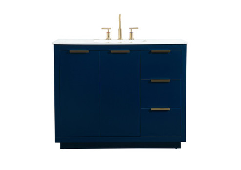 Blake Vanity Sink Set in blue (173|VF19442BL)