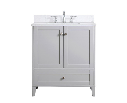 Sommerville Bathroom Vanity Set in Grey (173|VF18030GRBS)