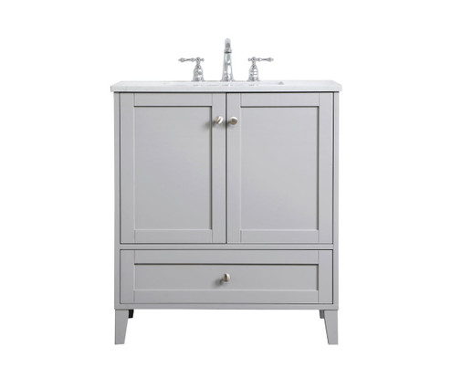 Sommerville Single Bathroom Vanity in Grey (173|VF18030GR)