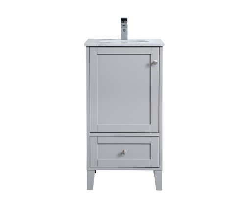 sommerville Single Bathroom Vanity in Grey (173|VF18018GR)